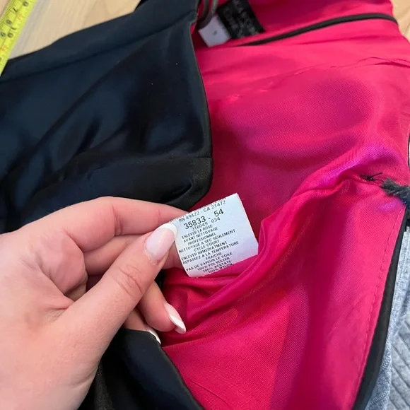 Black and Pink Gunne Sax Prom Dress - Picture 11 of 17